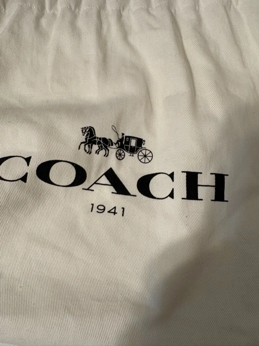 Coach Pebble Leather Crossbody Bag in Teal Zip closure adjustable strap w/charm - Picture 8 of 15